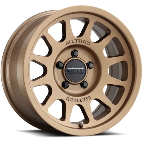 Method Race Wheels MR703 17x9 Bead Grip, 12mm Offset, 5x5, 71.5mm Centerbore, Method Bronze, MR70379050912N