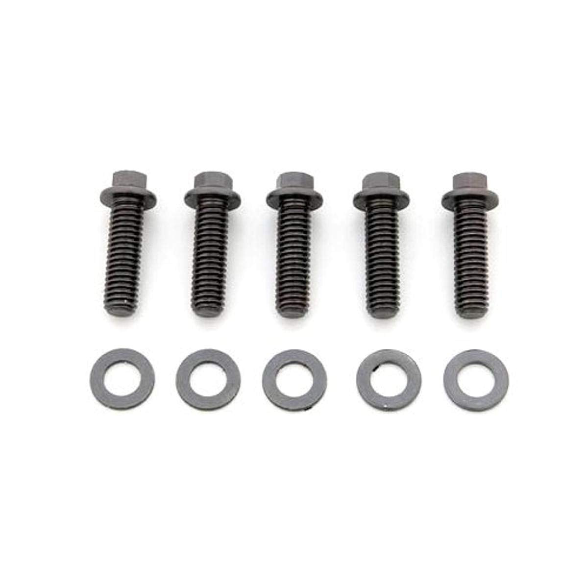 ARP 7-16-14" Black Oxide 2.000" UHL RH Thread 12-Point Bolt with 7/16" Socket and Washer, (Set of 5)