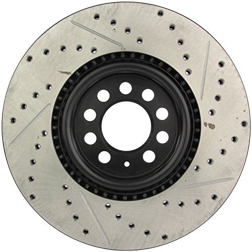 Sport Drilled/Slotted Brake Rotor StopTech 127.33062R (Front Right), 1 Pack