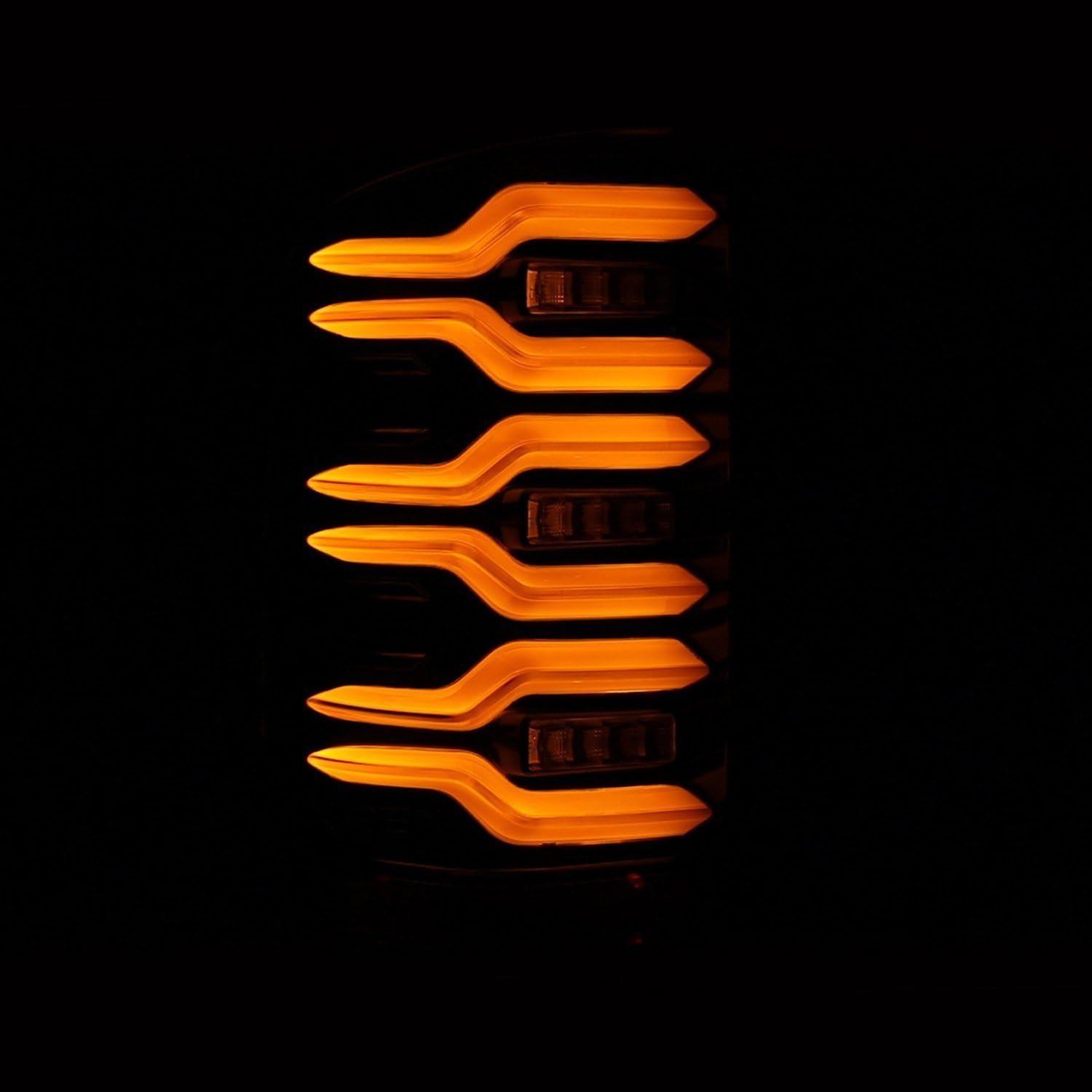 630030 Alpharex LED Taillights Alpha-Black