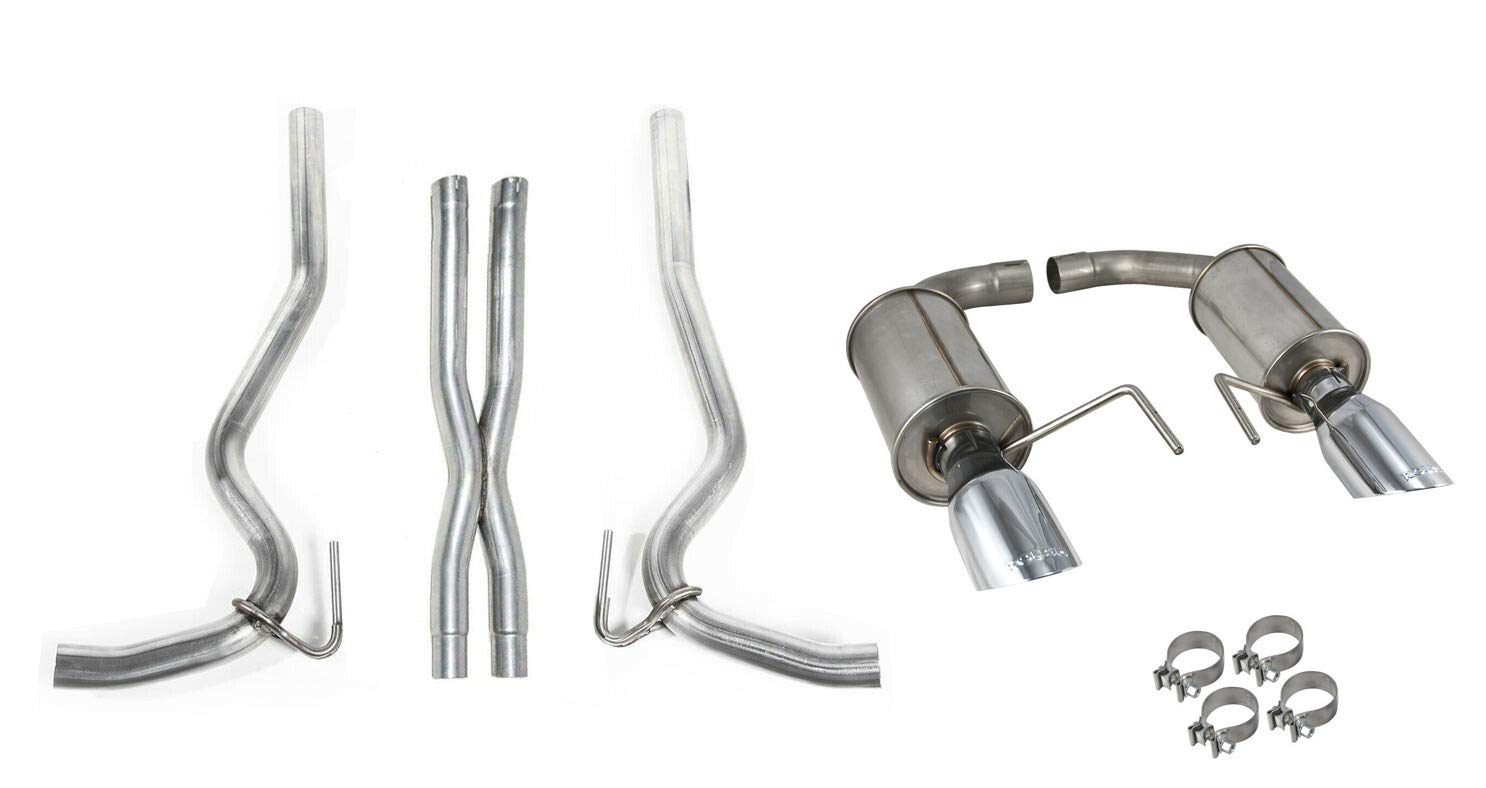 Roush 5.0L V8 CatBack Exhaust Kit 2015-2017 & 2024 Mustang (Fastback Only)