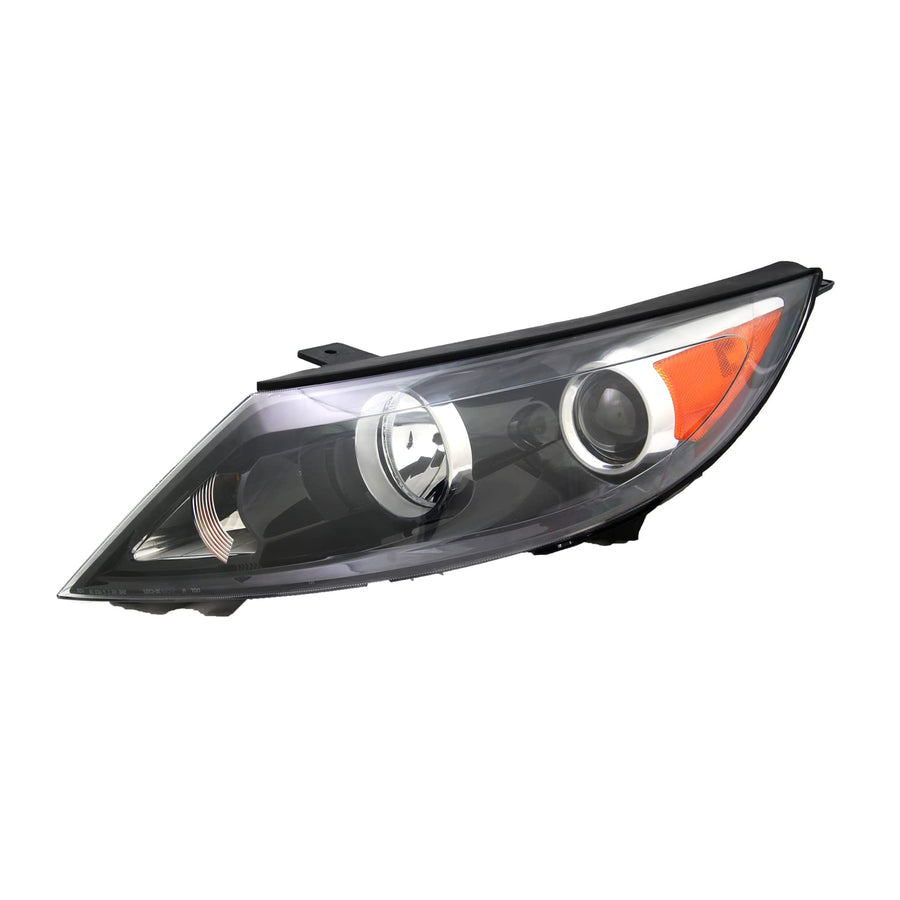 Left TYC Headlight Assembly Compatible with 2011-2012 Kia Sportage