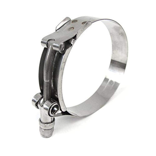 HPS Performance T-Bolt Stainless Steel Hose Clamp Size # 220, fit 7.5" ID hose SSTC-197-205 Polish 7.75"-8.06" (197mm-205mm)