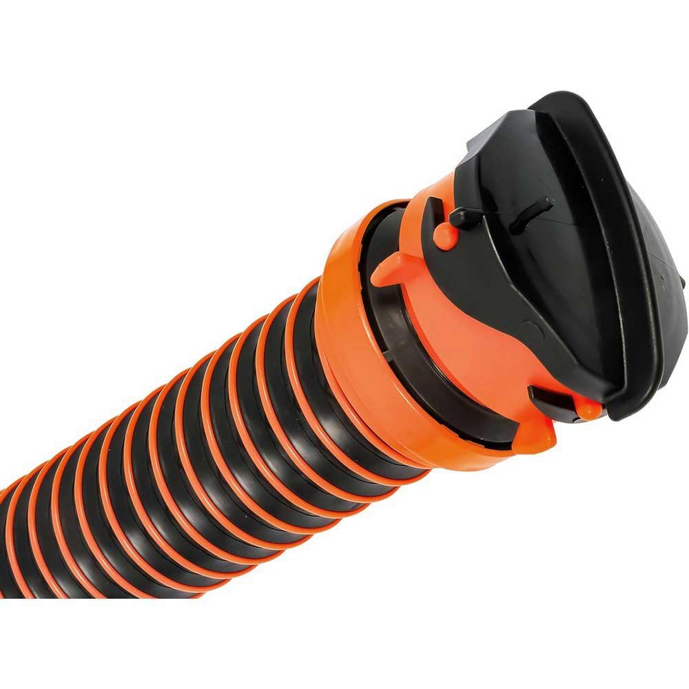 20-Foot Camco RhinoEXTREME Sewer Hose Kit/RV Camper | Features TPE Technology for Abrasion Resistance and Crush Protection | Includes Pre-Attached Rhino Swivel Fittings (39867)