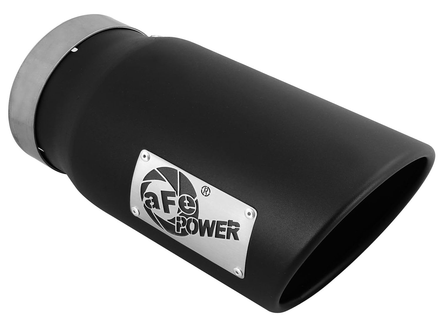 Exh Tip Advance Flow Engineering 49t50601b12, 5in X6out X12l In Bolt-On (Blk)