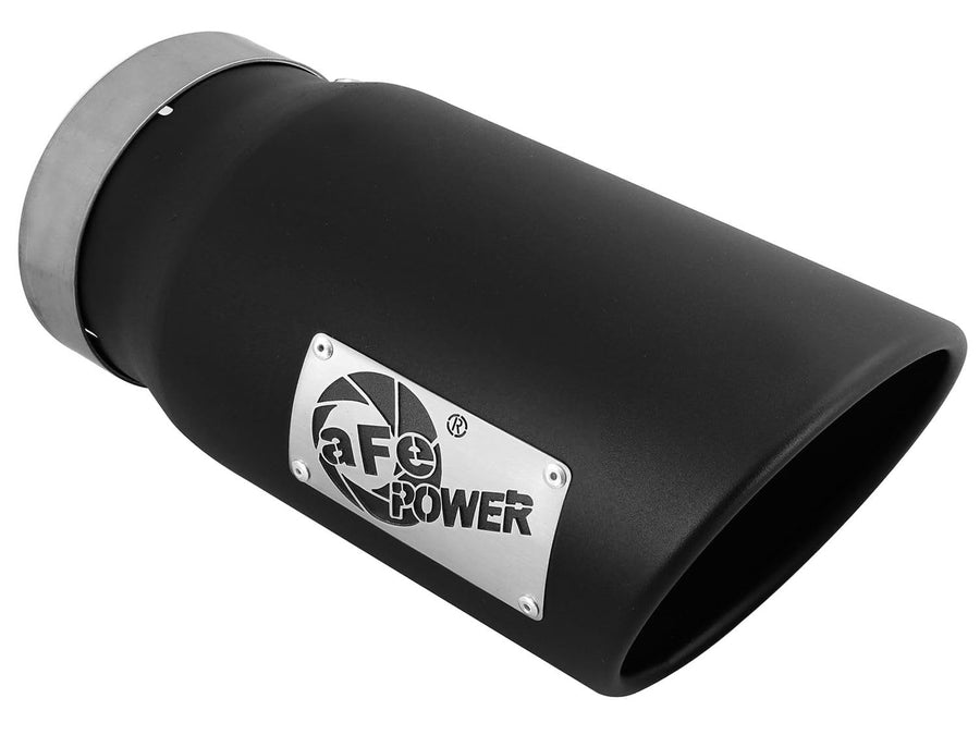 Exh Tip Advance Flow Engineering 49t50601b12, 5in X6out X12l In Bolt-On (Blk)