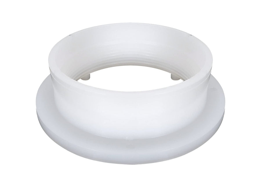 Flush ICON 14800 Spin Fitting, 4" FPT, White