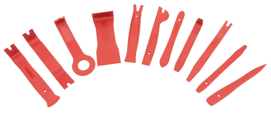 W80643 Performance Tool 11Pc Trim Removal Tool Set - Car Pry Tool Kit for Easy Car Panel, Door, and Audio Trim Removal