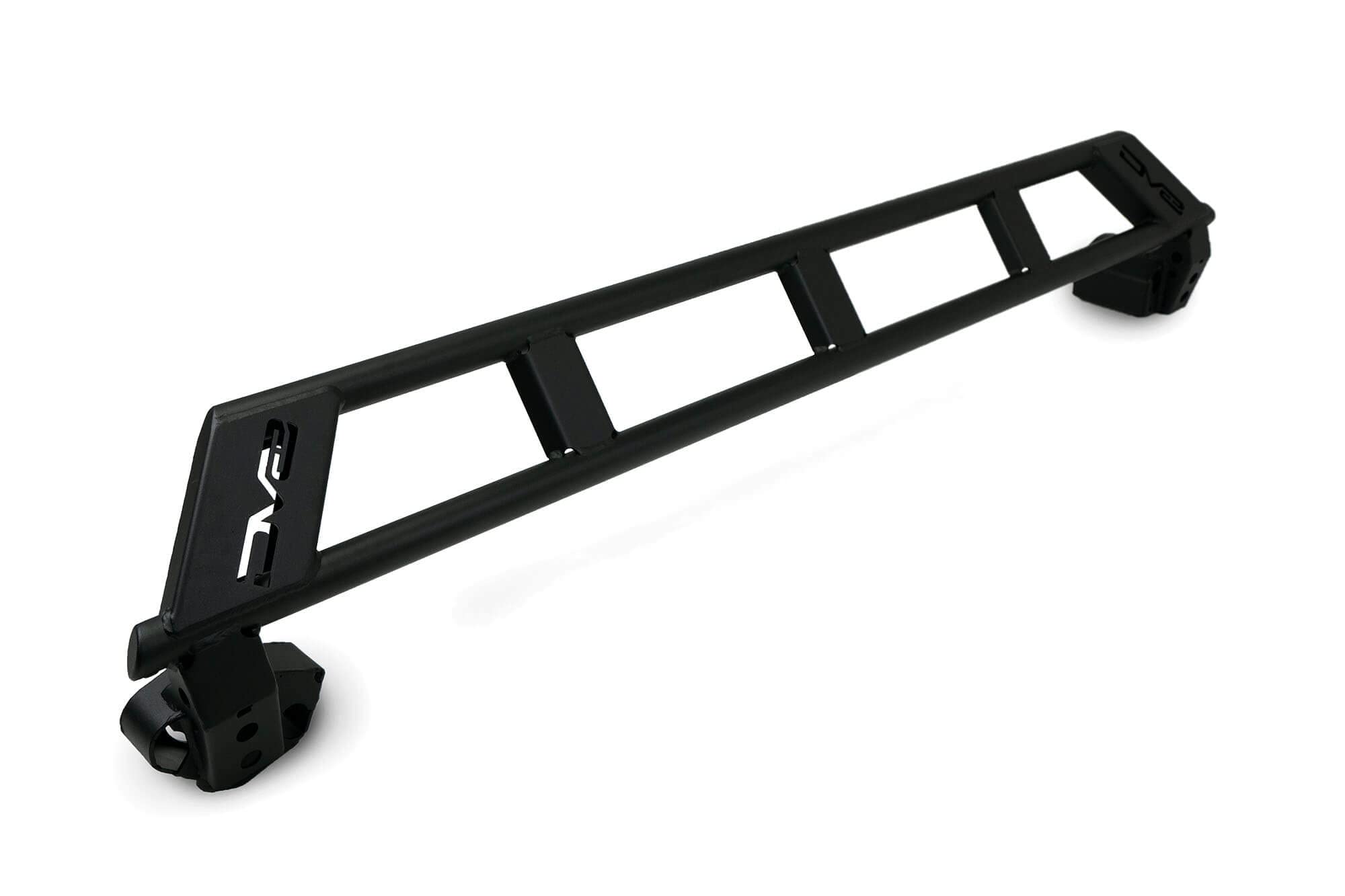 Rock Sliders FS-15 Series for 2021-2024 Ford Bronco | Ladder Design | Protects Frame and Undercarriage | Plated Ends | Black Finish | DV8 Offroad