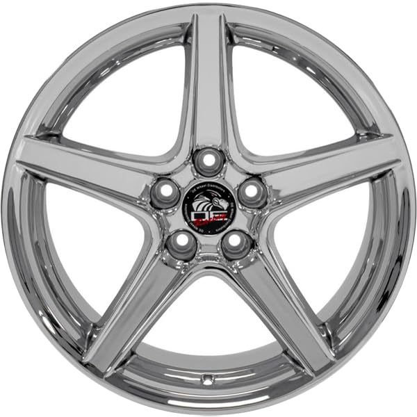 Chrome Wheel OE Wheels LLC FR06B-18100-5450-22C Painted (18 x 10. inches /5 x 114 mm, 22 mm Offset)
