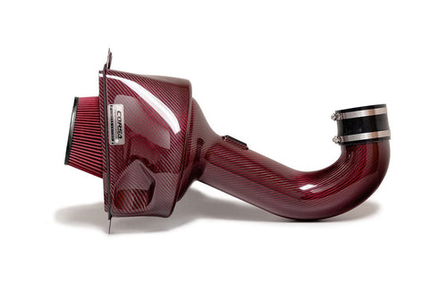 14-19 Chevrolet Corvette C7 Corsa 6.2L V8 Red Carbon Fiber Air Intake (Does Not Fit Z06/ZR1) (44002D-R)