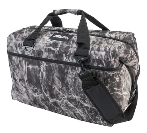 AO Coolers Soft Cooler, Elements 48 Pack, Manta, Grey Camo, 48 Pack