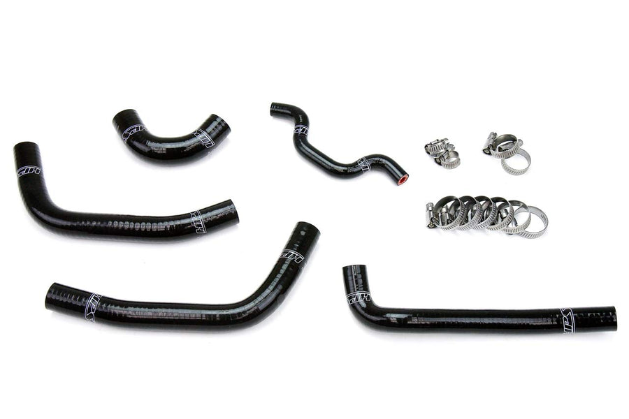 Black HPS 57-1240-BLK Silicone Radiator Coolant Hose Kit