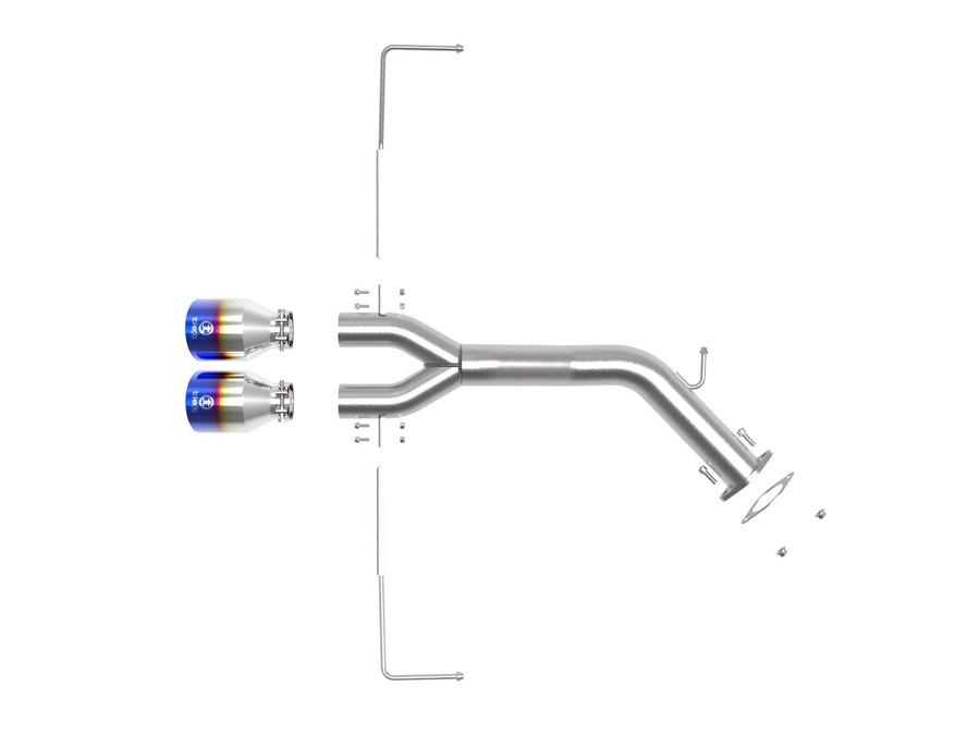 Takeda aFe Power 49-37012-L Axle-Back Exhaust System