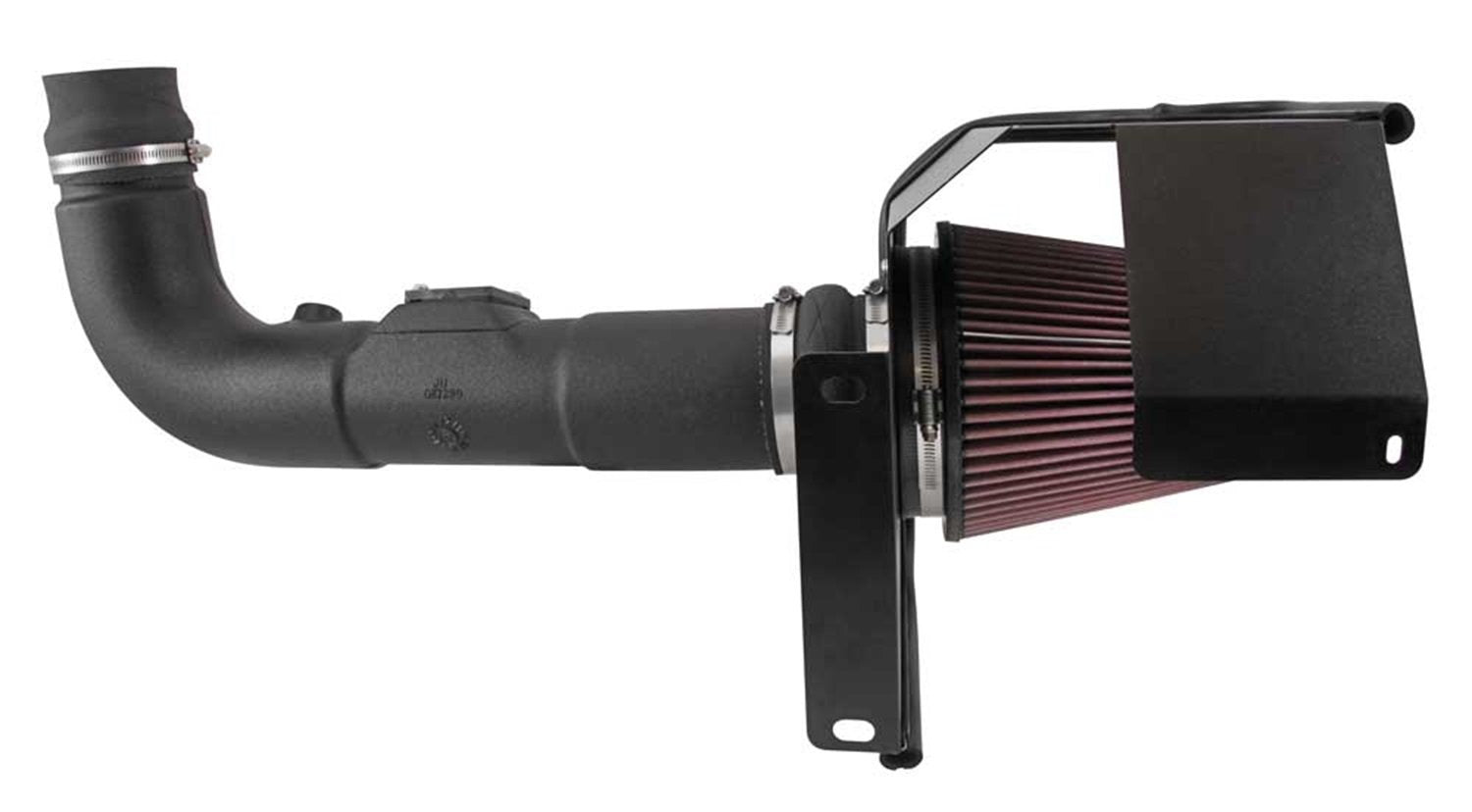 Cold Air Intake System K&N: High-Flow Air Filter, Increase Performance & Towing: Compatible with 2014-2018 Chevrolet/GMC: Silverado 1500, Sierra 1500, 63-3085