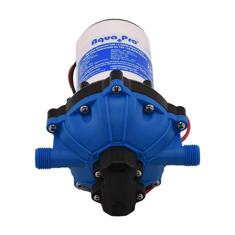 5.5 Gpm Aqua Pro 21863 Water Pump 12v