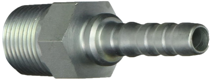 GlobalSpiral Series Gates 169-0100-0608 Couplings, Male Pipe NPTF, 30 Degree Cone Seat, 3/8" ID
