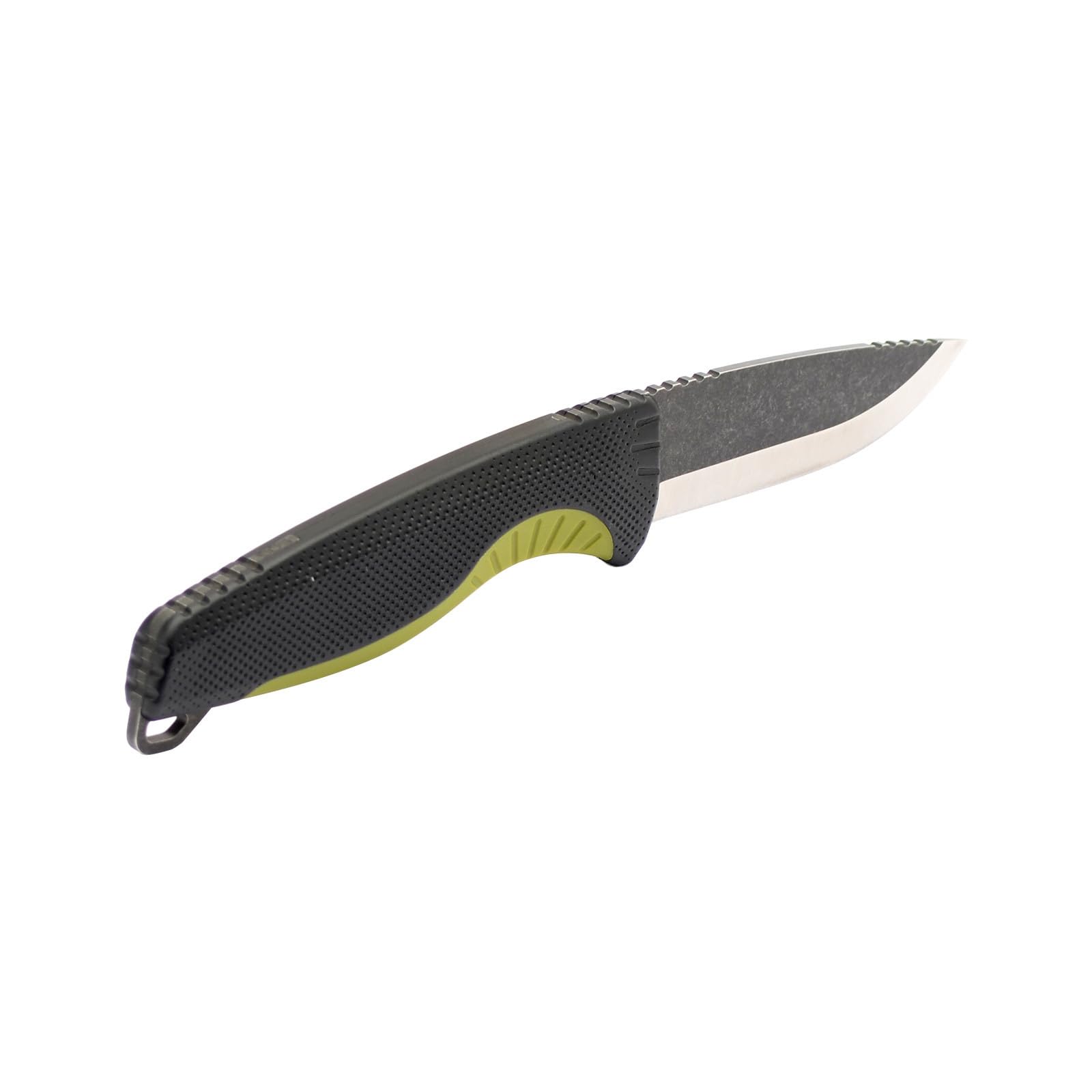 SOG Aegis FX Outdoor Survival Corrosion-Resistant Fixed Blade Knife | CRYO 4116 Krupps Steel | GRN Rubber Handle | UMS Sheath, Black/Moss Green