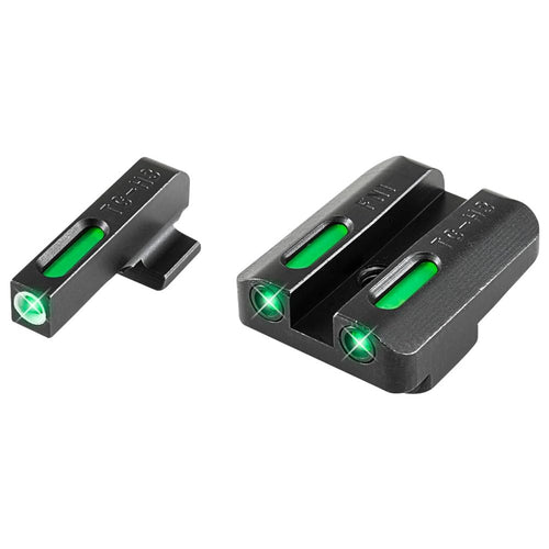 TRUGLO Handgun TFX Sight | Durable Shock-Resistant Compact Brightly Glowing Tritium & Fiber-Optic Xtreme Day/Night Sight, Compatible with FN FNX40 Handguns