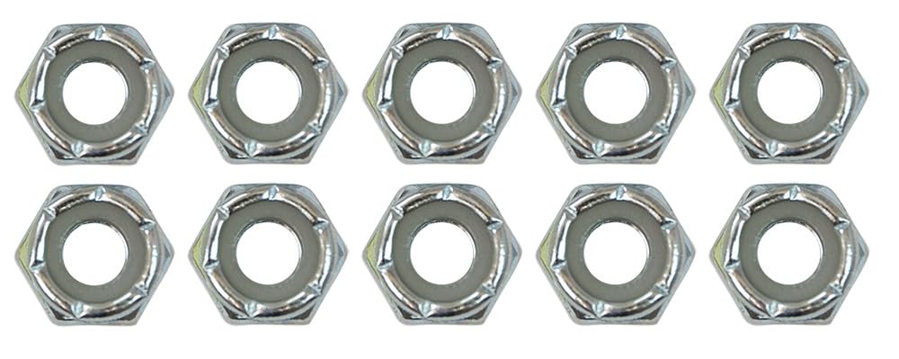 Nylock Nuts Moroso 38832, 1/4-20, Pack of 10