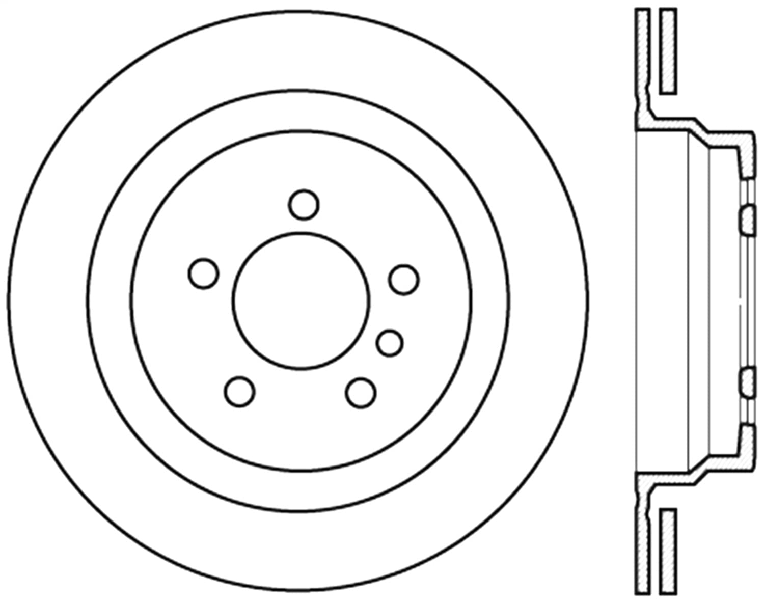 Brake Rotor StopTech 125.34036CRY