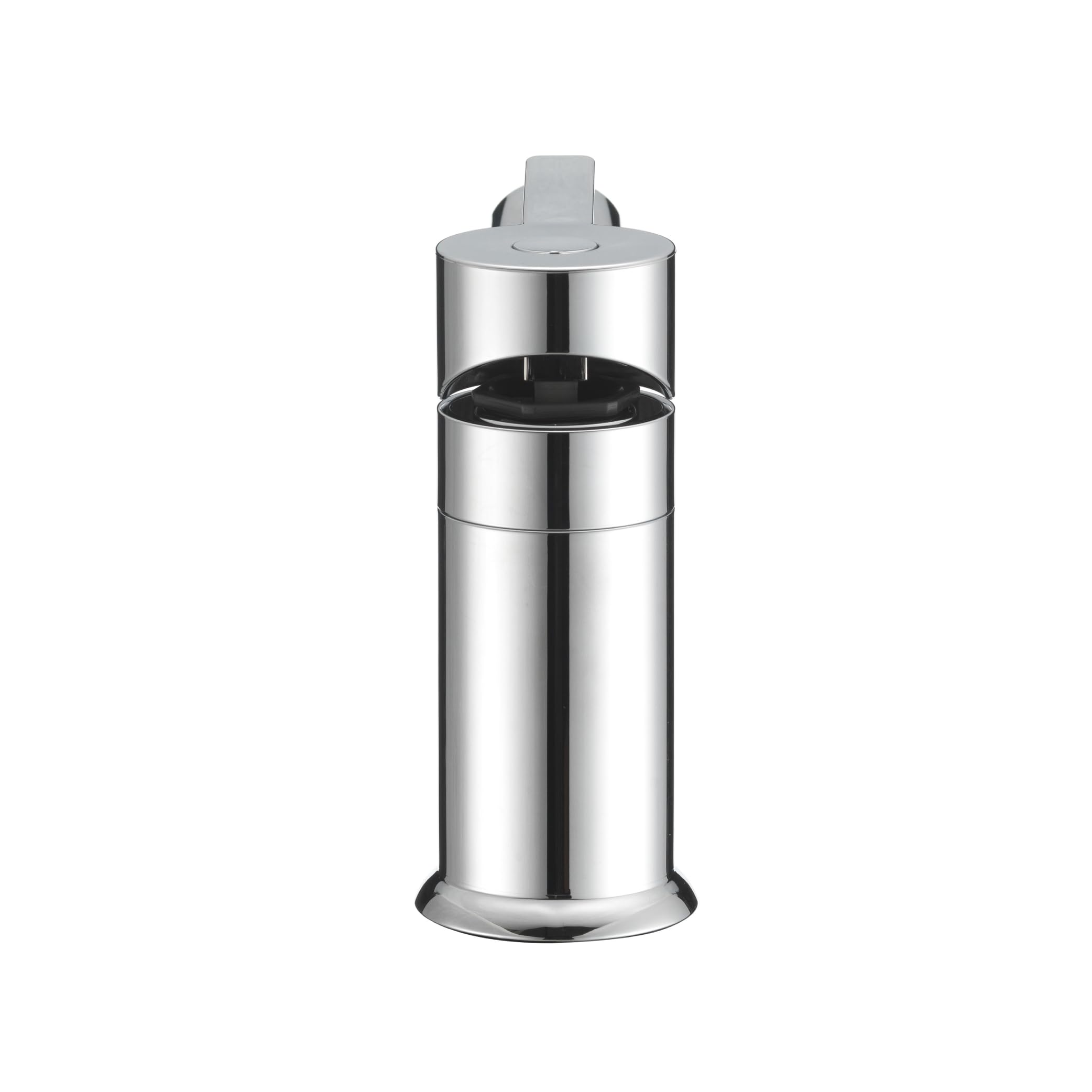 Dura Faucet RV Streamline (DF-PL200M-CP) Single Lever Lavatory Faucet – Chrome, 1-Hole Centerset Sink Faucet with Deck Plate, Leak-Free Ceramic Cartridge, Lead-Free, Easy Installation