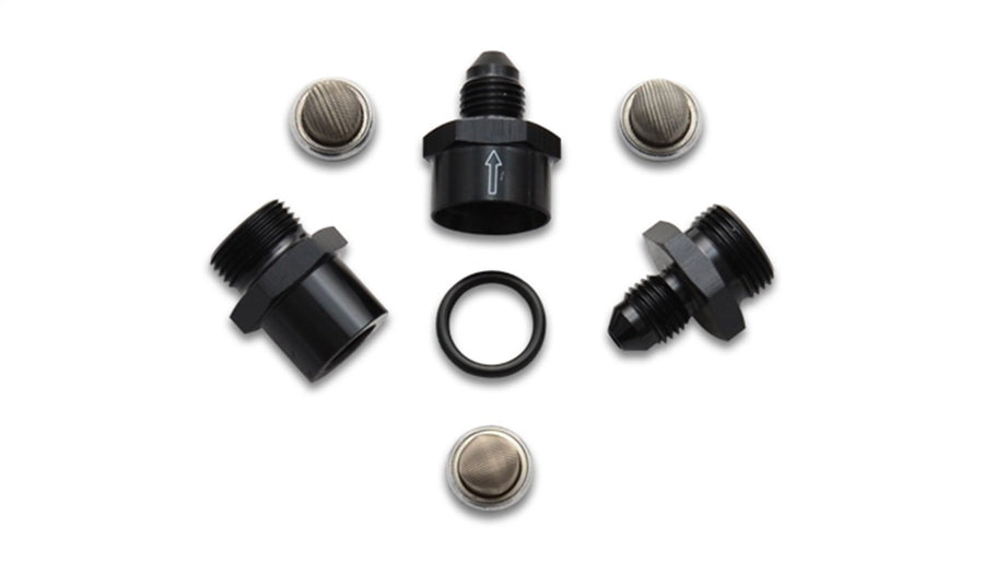 Inline Fuel/Oil Filter Set Vibrant Performance 16734 (Size: -4An) Incl. 3 Filters 30/80/150 Micron, 1 Pack