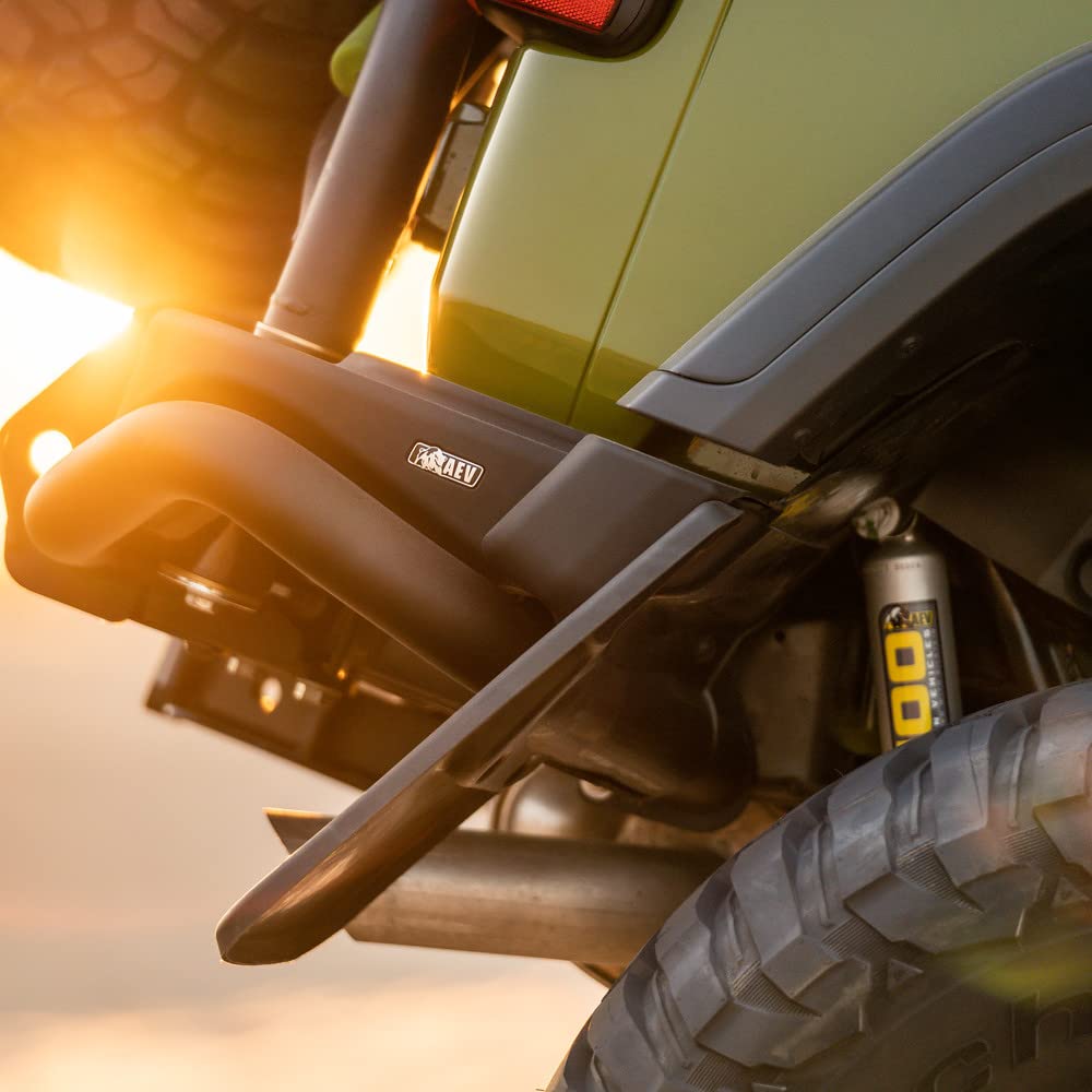 AEV Splash Guards for JL Wrangler 2018-2026 with AEV RX Rear Bumper & High Flares (Rubicon)