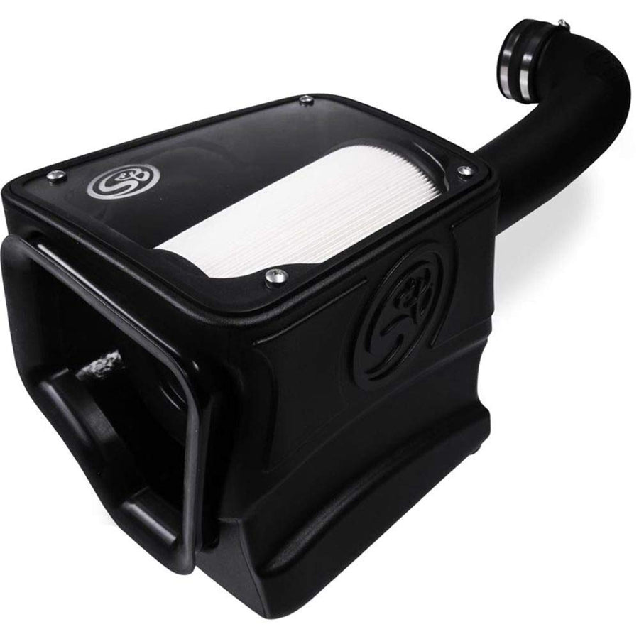 Cold Air Intake S&B Filters 75-5116D for 2017-2018 Silverado/Sierra 1500 5.3L & 6.2L (Dry Extendable Filter)