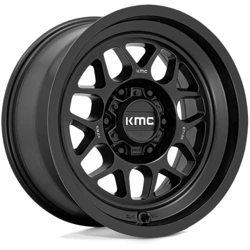 KMC Wheels 17X9 TERRA 5X5.03.5 -38mm SATIN BLACK - KM725MX17905038N