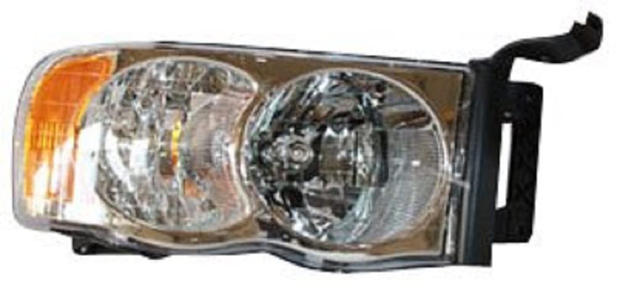 Right TYC Headlight Assembly Compatible with 2002-2004 Dodge Ram Pickup