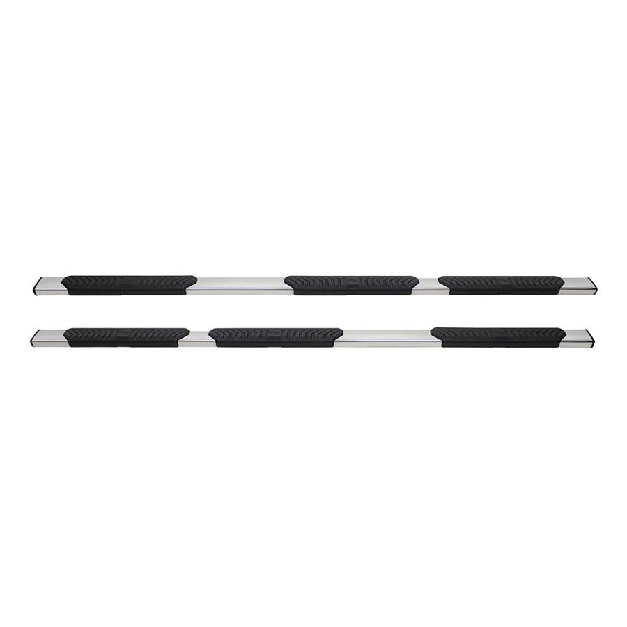 28-534310 Westin R5 Wheel to Wheel Modular Nerf Bars fits 2009-2018 Ram 1500 Quad Cab 6'5" Bed Crew Cab 5'5" Bed 2019-2024 Ram 1500 Classic Quad Cab 6'5" Bed Crew Cab 5'5" Bed Polished Pair
