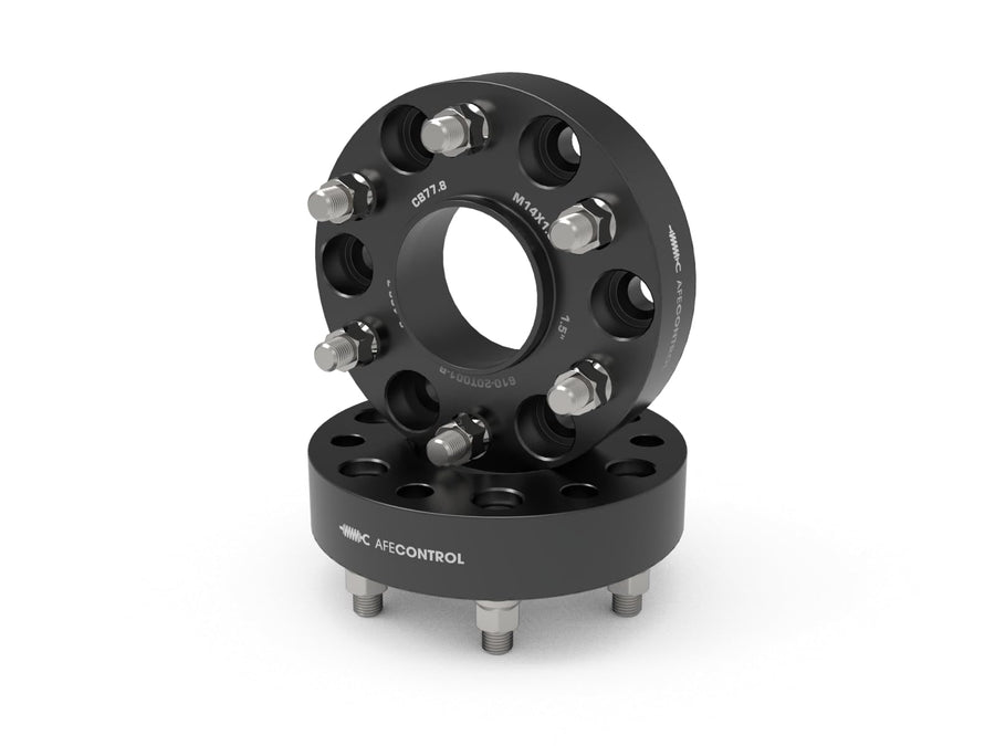 aFe Control Wheel Spacers Forged Aluminum - #610-20T001-B - RAM 1500 (DT) 19-25 6x5.5mm, CB 77.8mm, 1-1/2 in Thickness