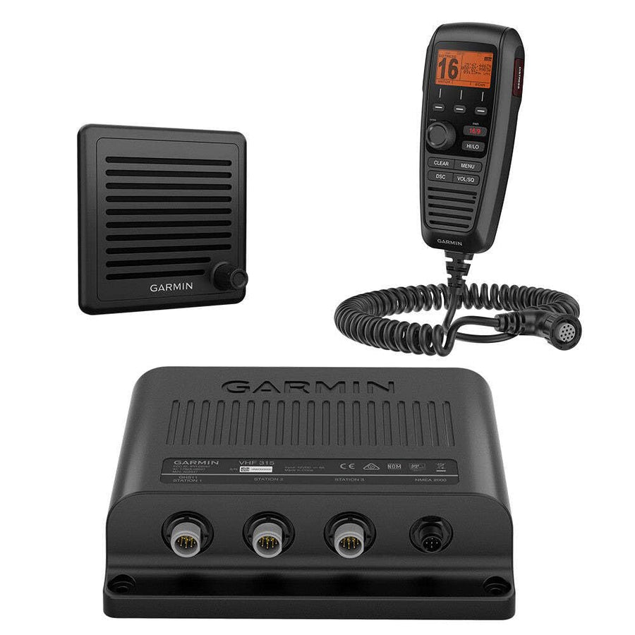 Garmin 0100204700 VHF 315, Modular, with GPS & Hailer, White, Small