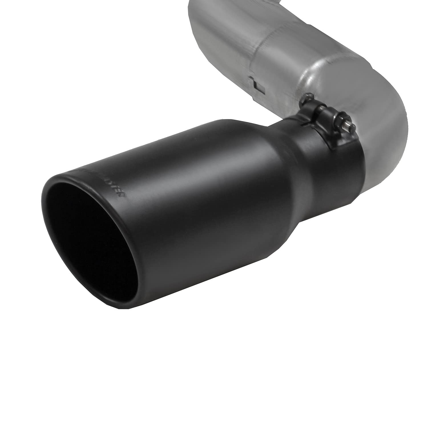 Flowmaster FlowFX 718100 Cat-Back Exhaust Kit 3.5 to 3 Inch Dual Side Exit 409 Stainless Steel 4.5 Inch Black Ceramic Coat StainlessTips Compatible with 2017-2024 Ford F250/F350 Super Duty 6.2L 7.3L