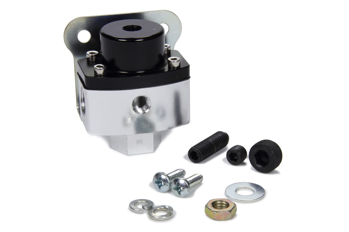 Adjustable Edelbrock 8190 Billet Fuel Pressure Regulator (4.5-9 psi)