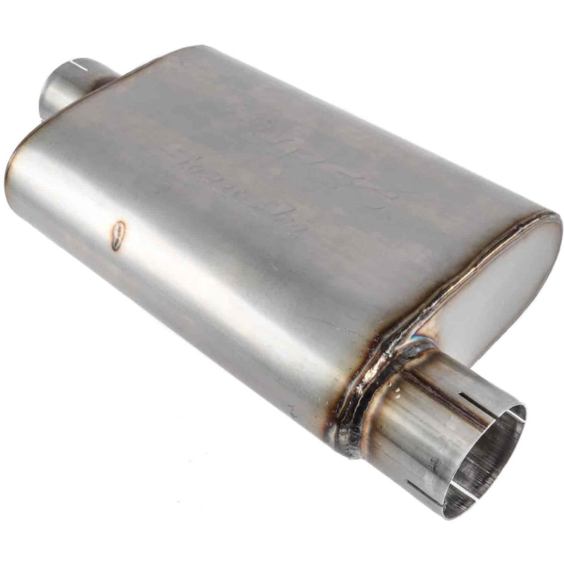 Pypes Performance Exhaust MVS16: Muffler Street Pro Series 14 in 3 in Offset/Offset