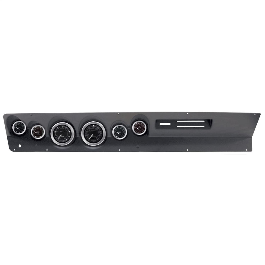 AutoMeter Dash Kit Direct Fit, (3 3/8" X2, 2 1/16" X4), Dodge Dart Ac 67-69, Chrono (2120-04)