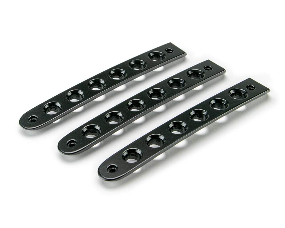 Aluminum Door Handle Insert Set DV8 Offroad with Round Hole Design for 07-18 Wrangler JK