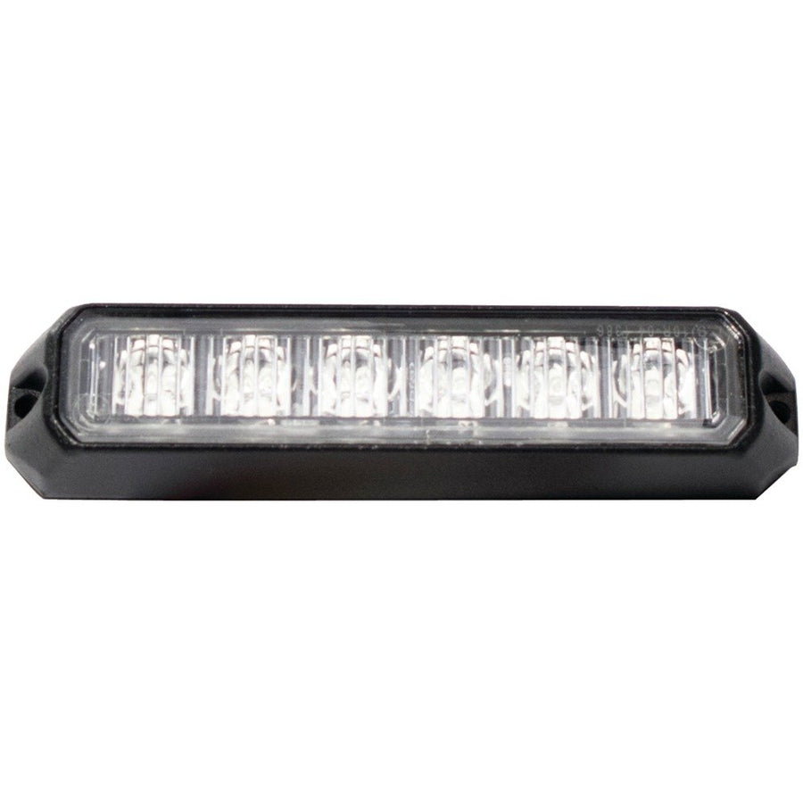 Race Sport RS-C3069SM6-A 6-LED Amber IP68 Surface Mount Strobe