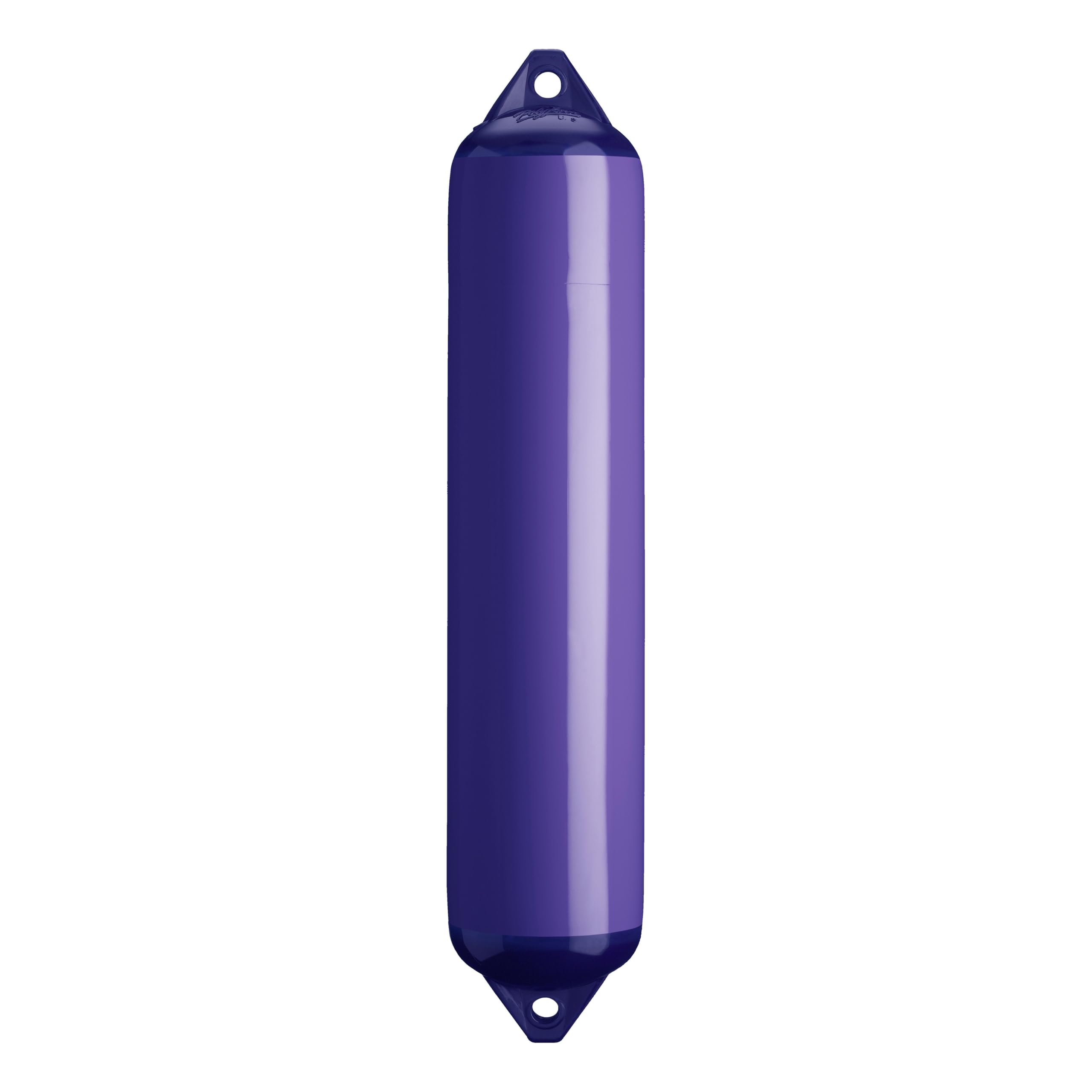F-4 Standard Polyform Boat Fender Blue Ropehold - Purple