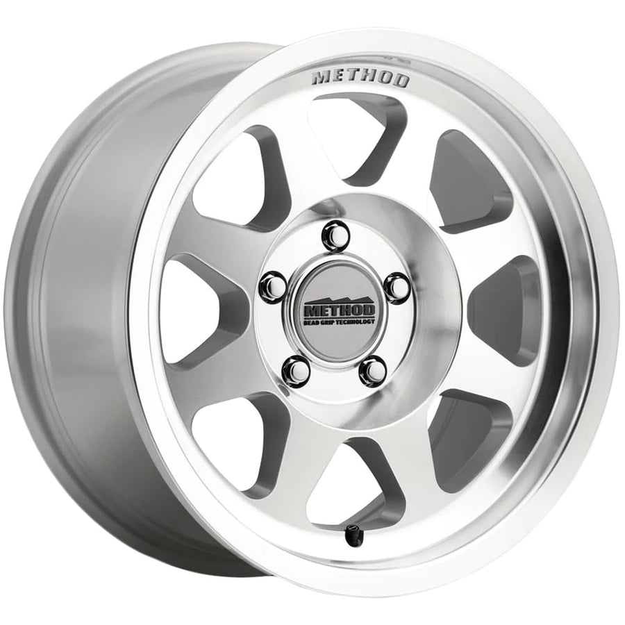 Method MR701 17x8.5 Bead Grip +0mm Machined Wheel Rim 17" Inch MR70178550300