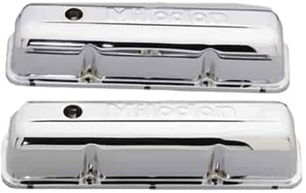 Chrome Milodon Valve Covers 85652