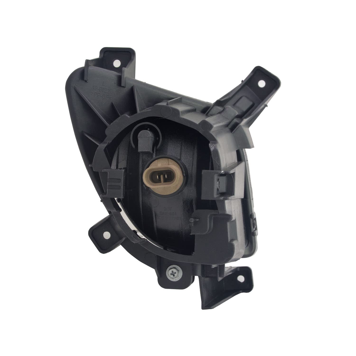 Left TYC Fog Light Assembly Compatible with 2010-2015 Hyundai Tucson