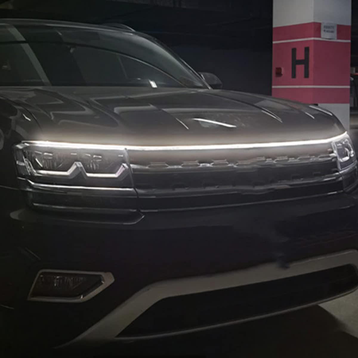KNIGHT RIDER LED SCANNING HOOD BROW