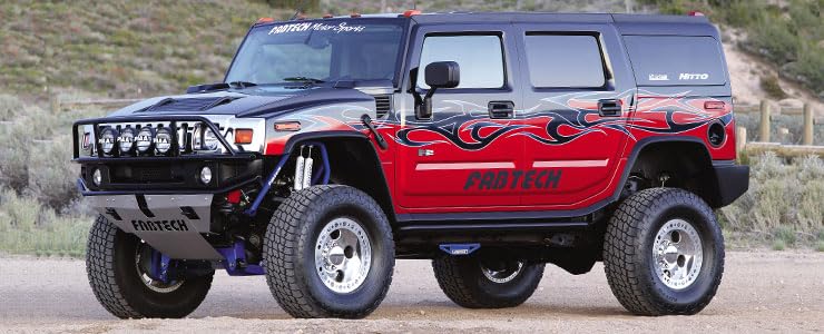 K5000 Fabtech Performance Lift System w/Shocks Fits 03-08 H2
