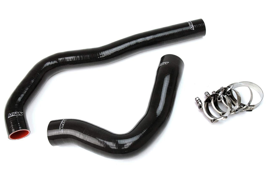 Black HPS 57-1222-BLK Silicone Radiator Coolant Hose Kit