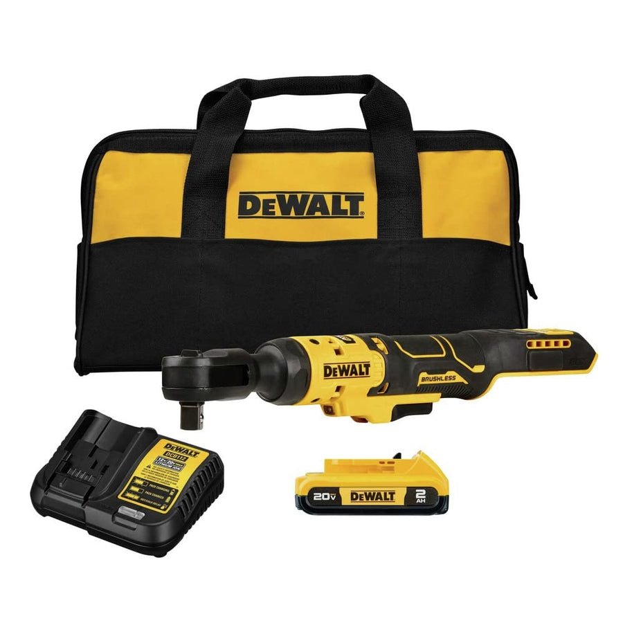 20V MAX* DEWALT Brushless Ratchet Kit 1/2 in. (DCF512D1)