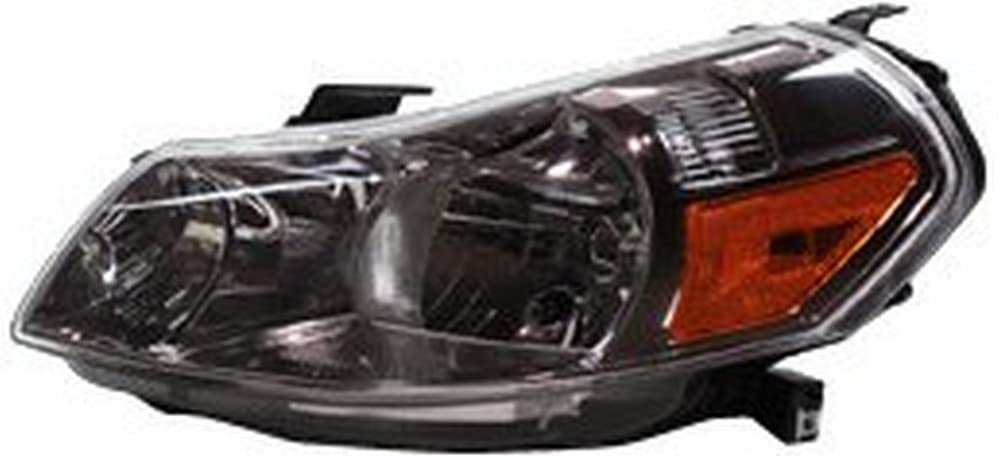 Left TYC Headlight Assembly Compatible with 2007-2013 Suzuki SX4