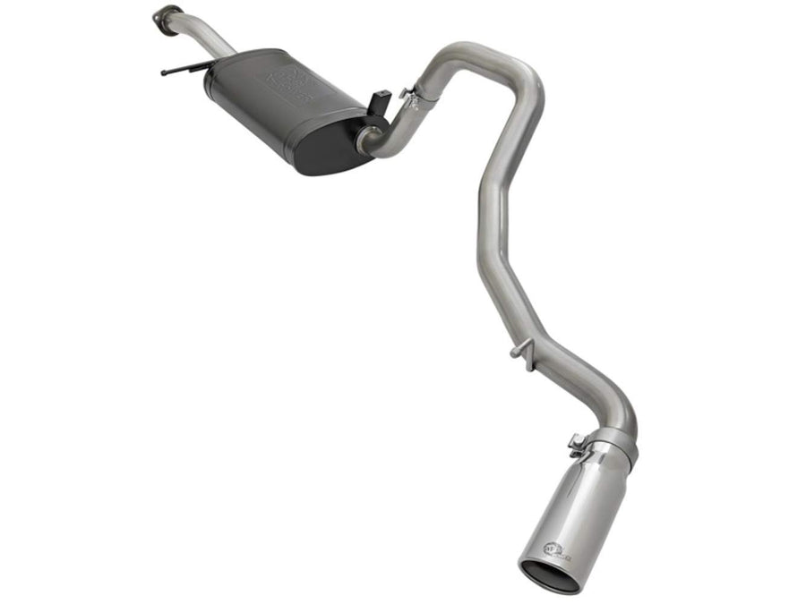 Mach Force-Xp aFe Power 49-36121-P 304 Stainless Steel Cat-Back Exhaust System with Polished Tip, 1 Pack